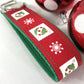 Handmade Christmas Keychain Wristlet, Christmas Ornaments, Christmas in July, Trending Now, Key Chains for Women, Teacher Gifts