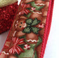 Handmade Christmas Keychain Wristlet, Gingerbread Man, Christmas in July, Trending Now, Key Chains for Women, Teacher Gifts