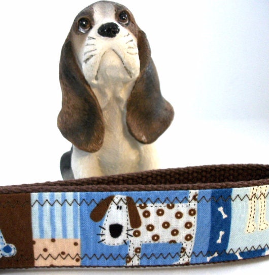 Cute Dog Mom Keychain, Dog Fabric Wristlet Keychain, Best Friend Gifts Long Distance, Preschool Teacher Gifts