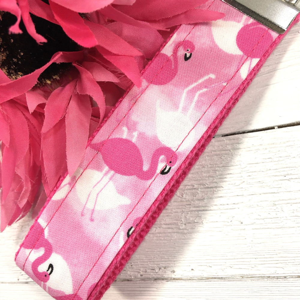 Handmade Flamingo Keychain, College Graduation Gift for her, I Miss You Gift, Stress Relief Gift