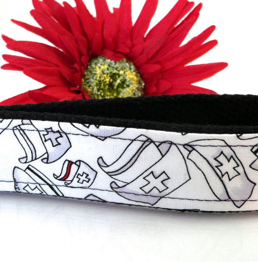 Handmade Wristlet keychain in Nurse fabric, Nurse Graduation Gift, Nurse Appreciation Week, Gift for Nurse Graduation