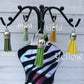 Tassel for Lanyard, Keychain and Badge Reel, Trending Now, Tassels, Gold Tassel, White Tassel, Popular Right Now