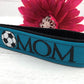 Handmade Soccer Mom Keychain Wristlet, Wrist Keychain for Her, Key fob Wristlet, Wristlet Keychain, Bracelet Keychain, Trending Now