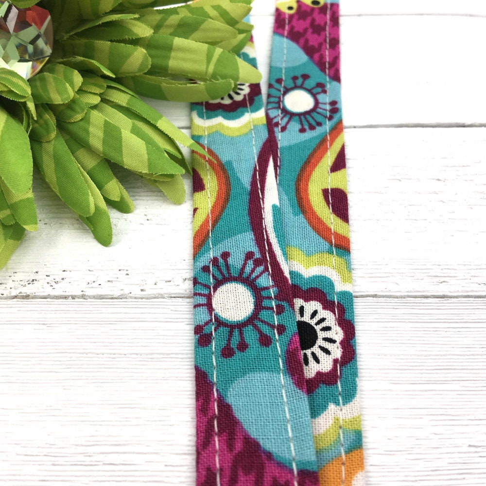 Handmade Floral Lanyard | Popular Right Now | Teacher Lanyard | Badge Holder | Lanyards | ID Holder | ID Badge Holder