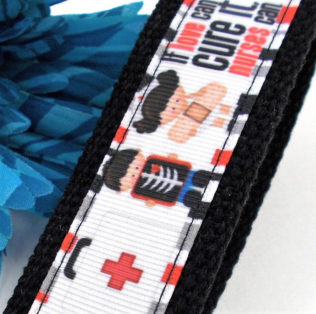 Ribbon Keychain Nurse Graduation Gift, Nurse Appreciation Week, Gift for Nurse Graduation, Nurse Accessories