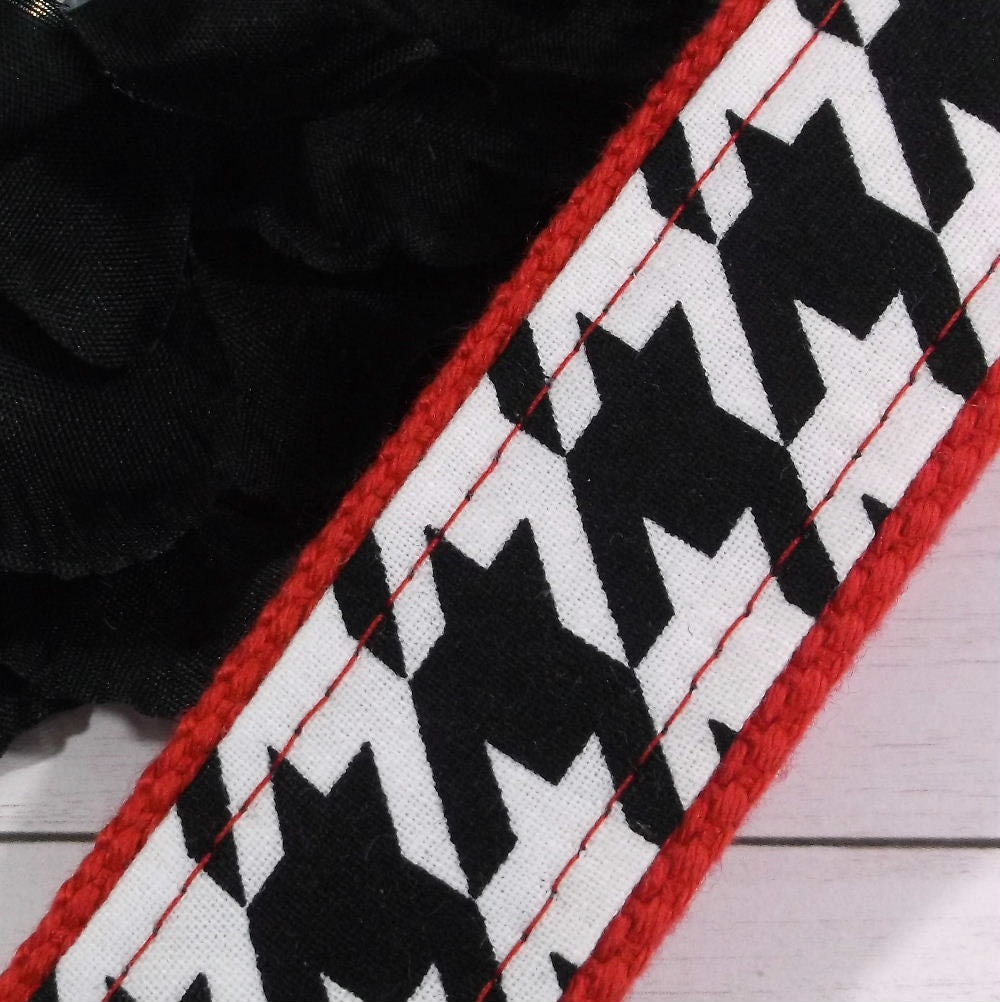 Herringbone Fabric Keychain Key fob Gift For Women