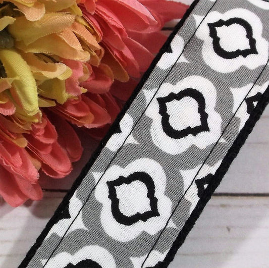 Raindrop Fabric Grey Key fob Gift For Women