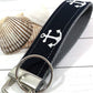 Handmade Wristlet Keychain in Nautical Anchor, College Graduation Gift for her, I Miss You Gift, Mom Gift from Son
