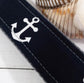 Handmade Wristlet Keychain in Nautical Anchor, College Graduation Gift for her, I Miss You Gift, Mom Gift from Son