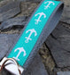 Turquoise Anchor Keychain