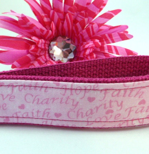 Pink Inspirational Keychain Volunteer Appreciation