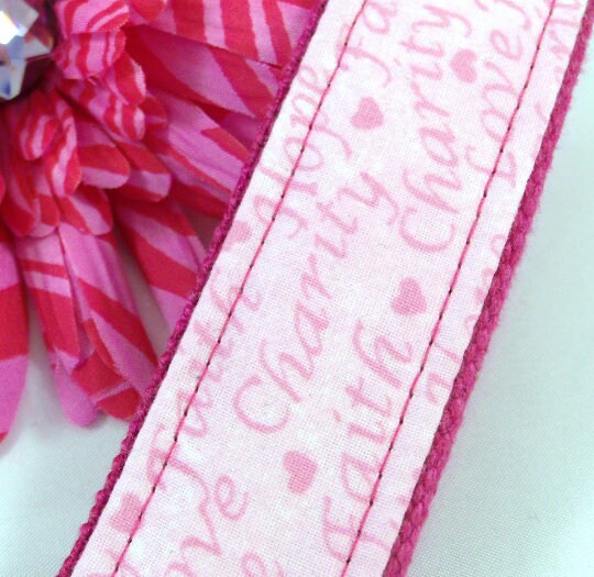 Pink Inspirational Keychain Volunteer Appreciation