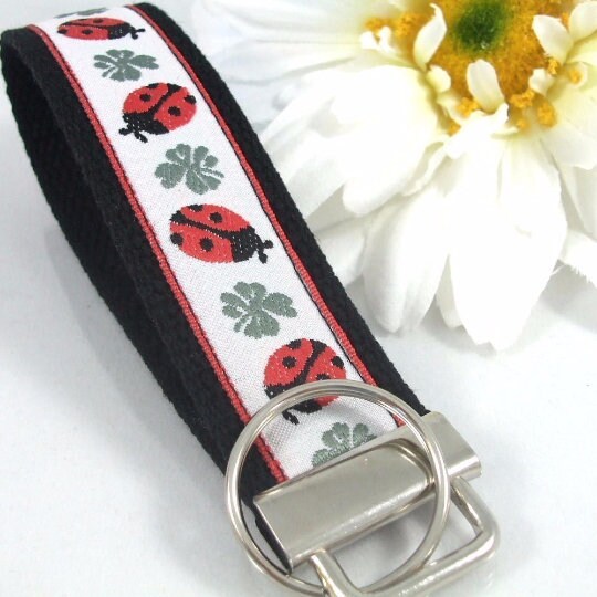 Cute LadyBug Keychain, Good Luck Gift, Best Friend Gifts Long Distance, Preschool Teacher Gifts