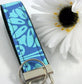 Amy Butler Key Fob SOUL BLOSSOMS Periwinkle