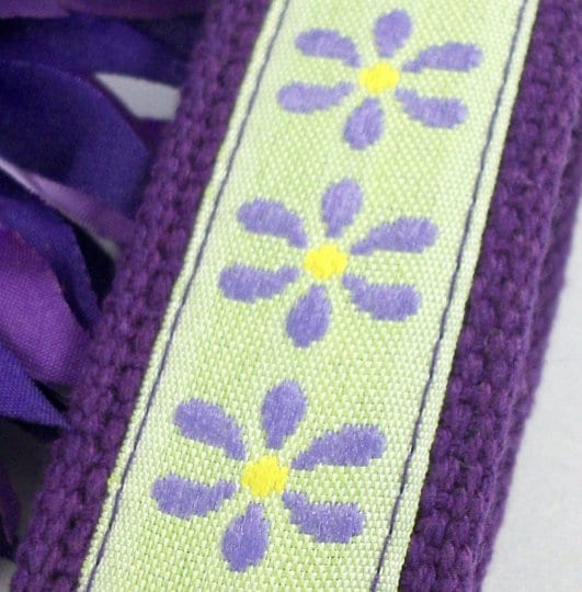 Handmade Jacquard Ribbon Keychain, College Graduation Gift for her, I Miss You Gift, Mom Gift from Son