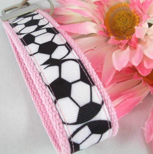 Soccer Mom Keychain Wristlet