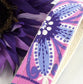 Purple Key Fob Carnival Bloom