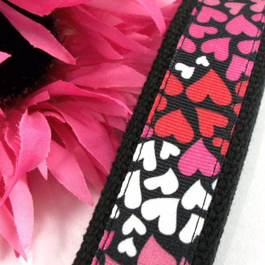 Heart Key Chain Pink Red