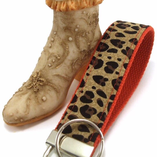 Handmade Cheetah Keychain, College Graduation Gift for her, I Miss You Gift, Mom Gift from Son