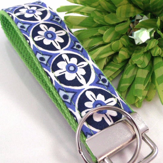 Handmade Floral Keychain Wristlet, College Graduation Gift for her, Thank you for Helping Me Grow, Expecting Mom Gift