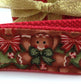 Handmade Christmas Keychain Wristlet, Gingerbread Man, Christmas in July, Trending Now, Key Chains for Women, Teacher Gifts