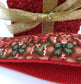 Handmade Christmas Keychain Wristlet, Gingerbread Man, Christmas in July, Trending Now, Key Chains for Women, Teacher Gifts