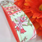 Amy Butler Key Fob LOVE Mint Coral Floral