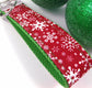 Handmade Christmas Keychain Wristlet, Snowflake, Christmas in July, Trending Now, Key Chains for Women, Teacher Gifts