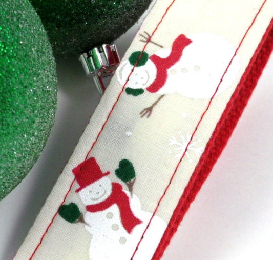 Handmade Christmas Keychain Wristlet, Snowman, Christmas in July, Trending Now, Key Chains for Women, Teacher Gifts