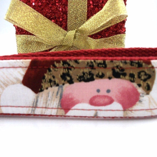 Handmade Christmas Keychain Wristlet, Santa, Christmas in July, Leopard, Trending Now, Key Chains for Women