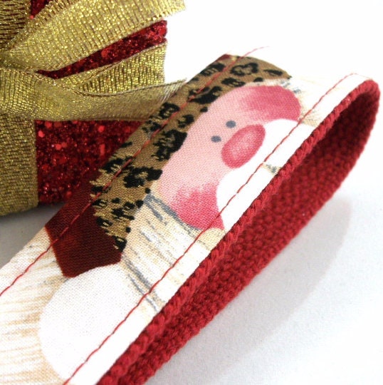 Handmade Christmas Keychain Wristlet, Santa, Christmas in July, Leopard, Trending Now, Key Chains for Women