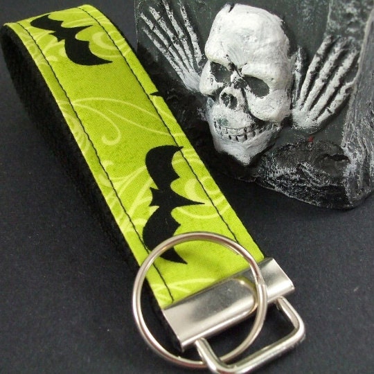 Halloween Keychain Wristlet, Cute Halloween Keychain, Halloween Key Chain, Wristlet Keychain Birthday gift, Bachelorette Party