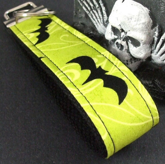 Halloween Keychain Wristlet, Cute Halloween Keychain, Halloween Key Chain, Wristlet Keychain Birthday gift, Bachelorette Party