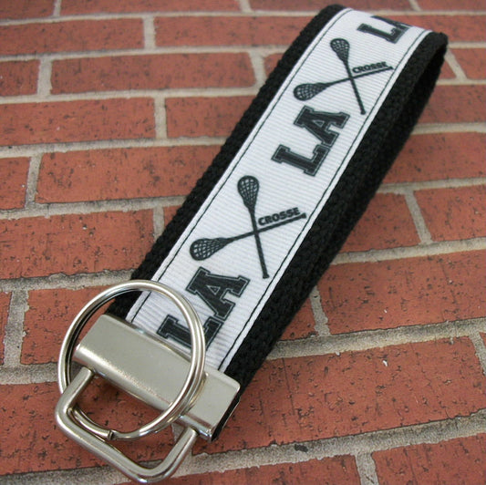 LaCrosse Mom Keychain Wristlet, Lacrosse gifts, Lacrosse Keychain, Lacrosse coach gifts, LaCrosse Player gifts, Keychain wristlet Lacrosse