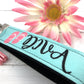 Flip Flop DIVA Embroidered Keychain Key Fob Tassel Charm