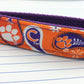 Clemson Keychain Wristlet Keychain Key Fob, Approved Crafter License Holder