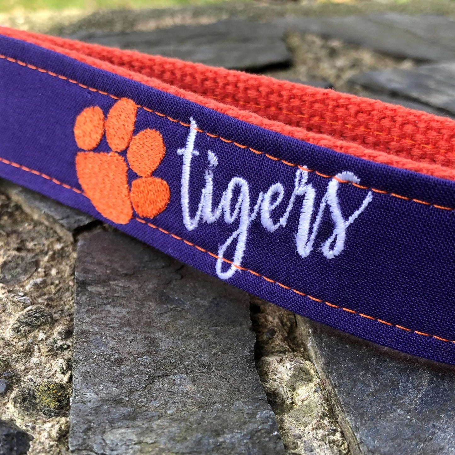 Clemson Wristlet Keychain, Approved Crafter License Holder, Wrist Keychain for Her, Key fob Wristlet, Keychain Wristlet, Clemson Tigers
