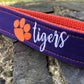 Clemson Wristlet Keychain, Approved Crafter License Holder, Wrist Keychain for Her, Key fob Wristlet, Keychain Wristlet, Clemson Tigers