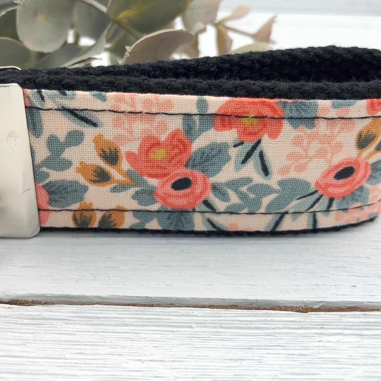 Rifle Paper Co. Keychain, Mini Keychain FOB, Keychain for Women, Purse Mini Keychain, Floral Keychain, Backpack Keychain, Gift for her