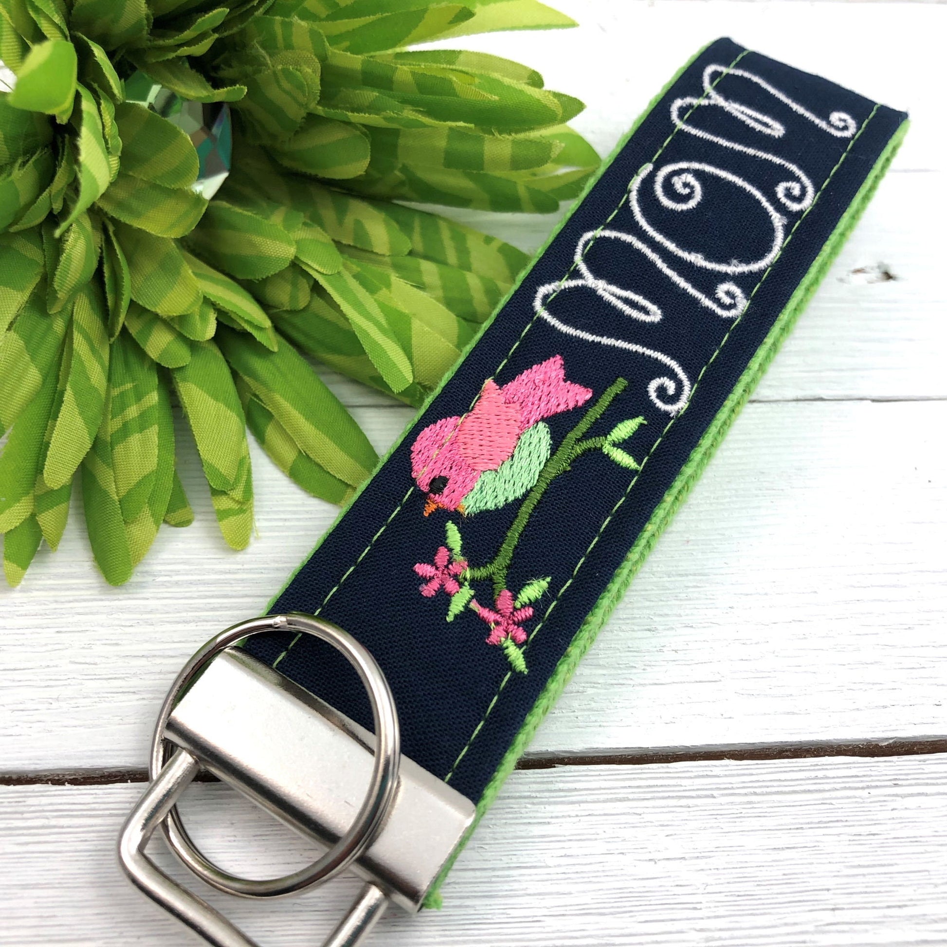 Embroidered Keychain | Mom Gift | Mom Birthday Gift | Mom Keychain | Mom Key chain | Embroidered key fob | Embroidered key chain