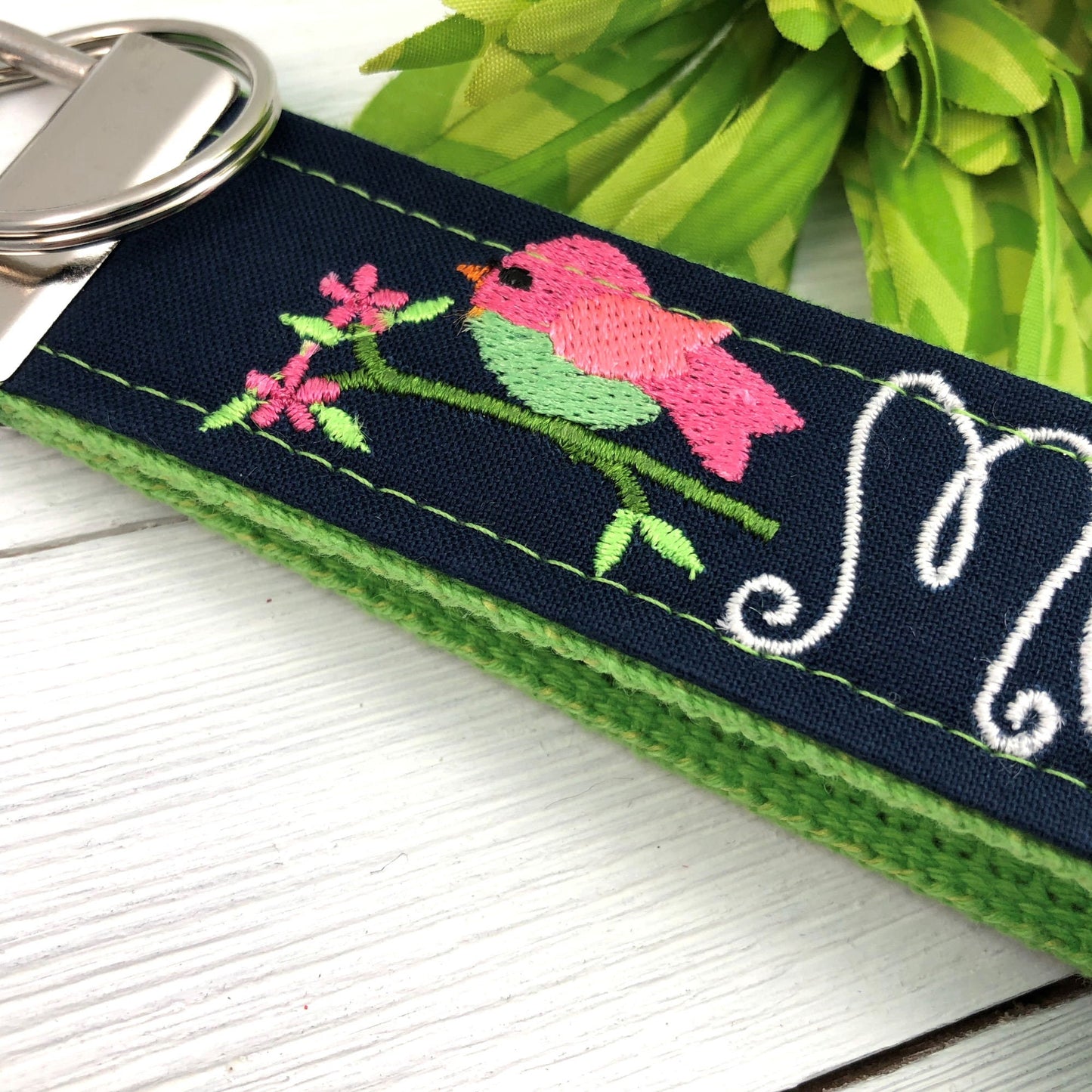 Embroidered Keychain | Mom Gift | Mom Birthday Gift | Mom Keychain | Mom Key chain | Embroidered key fob | Embroidered key chain