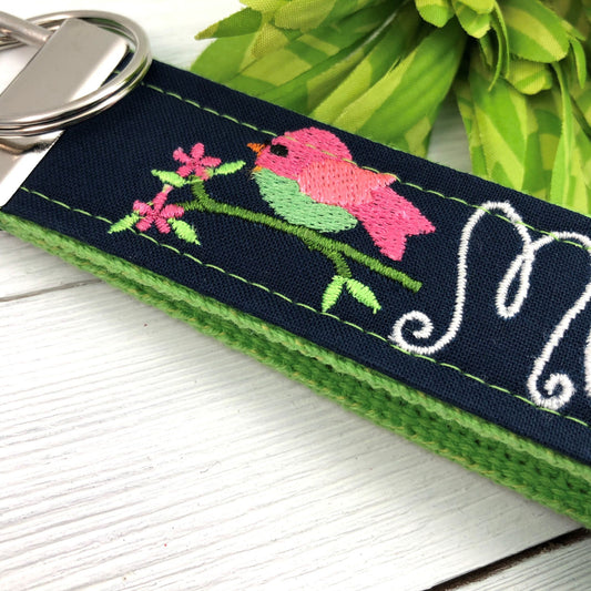 Embroidered Keychain | Mom Gift | Mom Birthday Gift | Mom Keychain | Mom Key chain | Embroidered key fob | Embroidered key chain