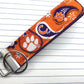 Clemson Keychain Wristlet Keychain Key Fob, Approved Crafter License Holder