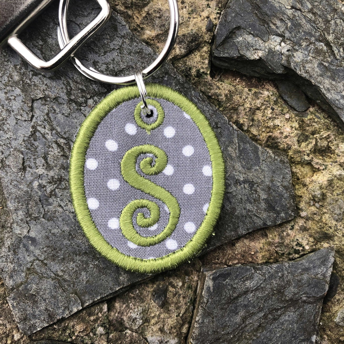 Grace Wristlet Keychain, Wrist Keychain for Her, Key fob Wristlet, Keychain Wristlet, Bracelet Keychain, Inspirational Keychain, Monogram