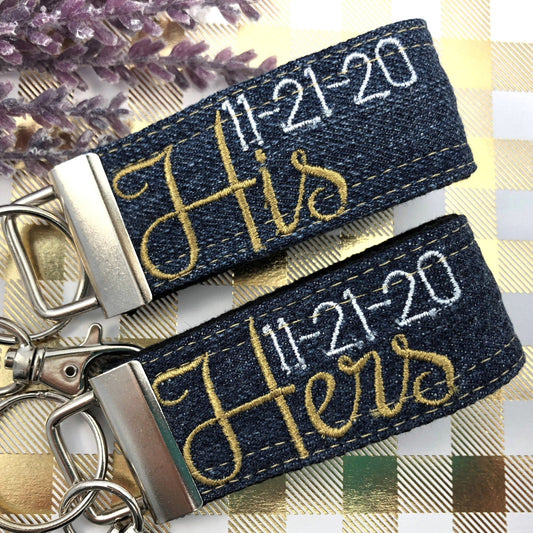 Couples Keychain, Couples Keychains, Couples Keychain Set, Couples Keychain Personalized, His and Hers, His and Hers Gifts, Wedding Gift