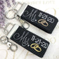 Couples Keychain, Couples Keychains, Couples Keychain Set, Couples Keychain Personalized, Mr. and Mrs., Mr. and Mrs. Gifts, Wedding Gift