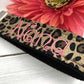 Nana Keychain | Nana Gift | Nana Birthday Gift | Embroidered Keychain | Nana Key chain | Embroidered key fob | Leopard keychain