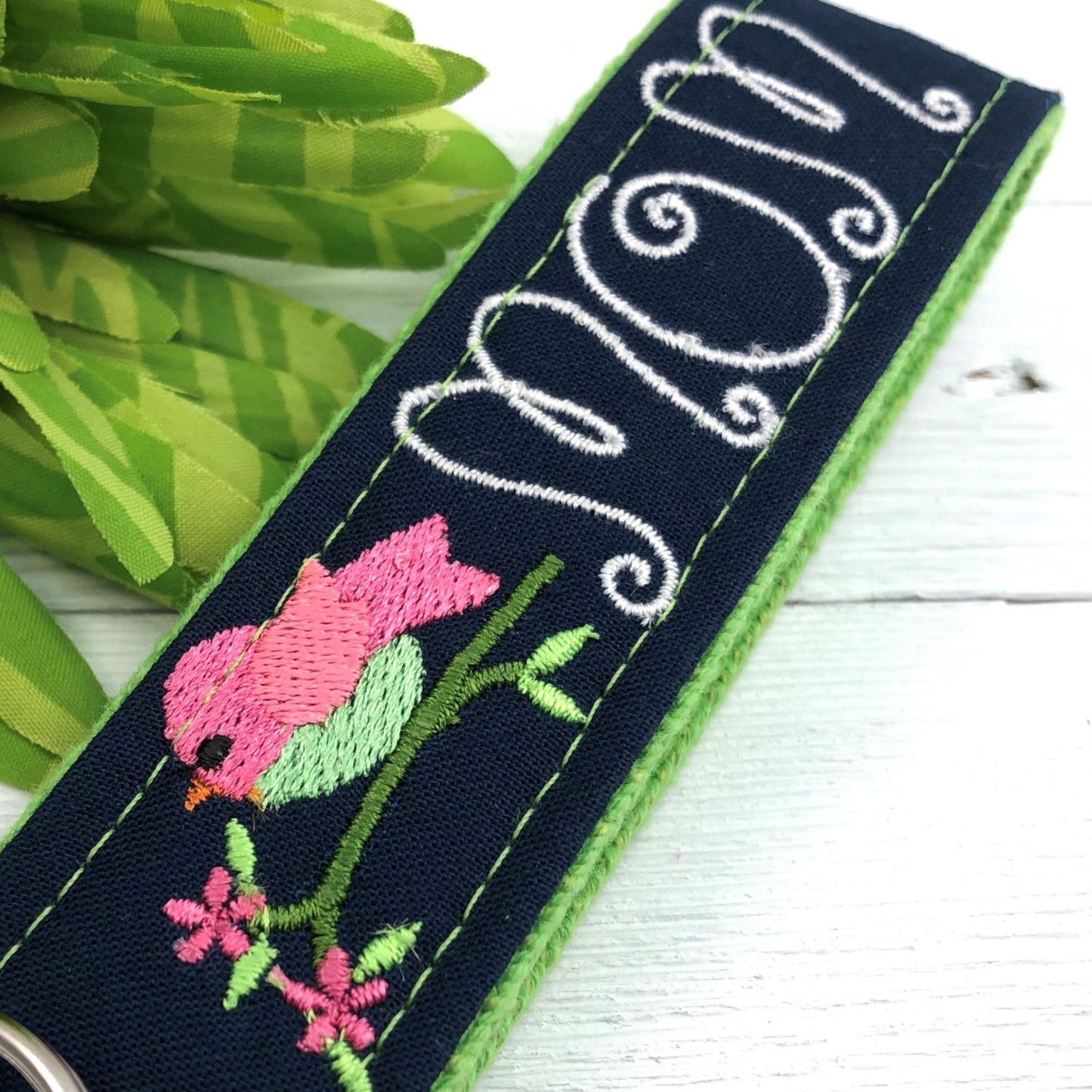 Embroidered Keychain | Mom Gift | Mom Birthday Gift | Mom Keychain | Mom Key chain | Embroidered key fob | Embroidered key chain