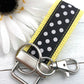 Mini Keychain FOB | Mini Key Fob | Keychain for Women | Purse Mini Keychain | Backpack Keychain | Gift for her | Polka Dot Key fob