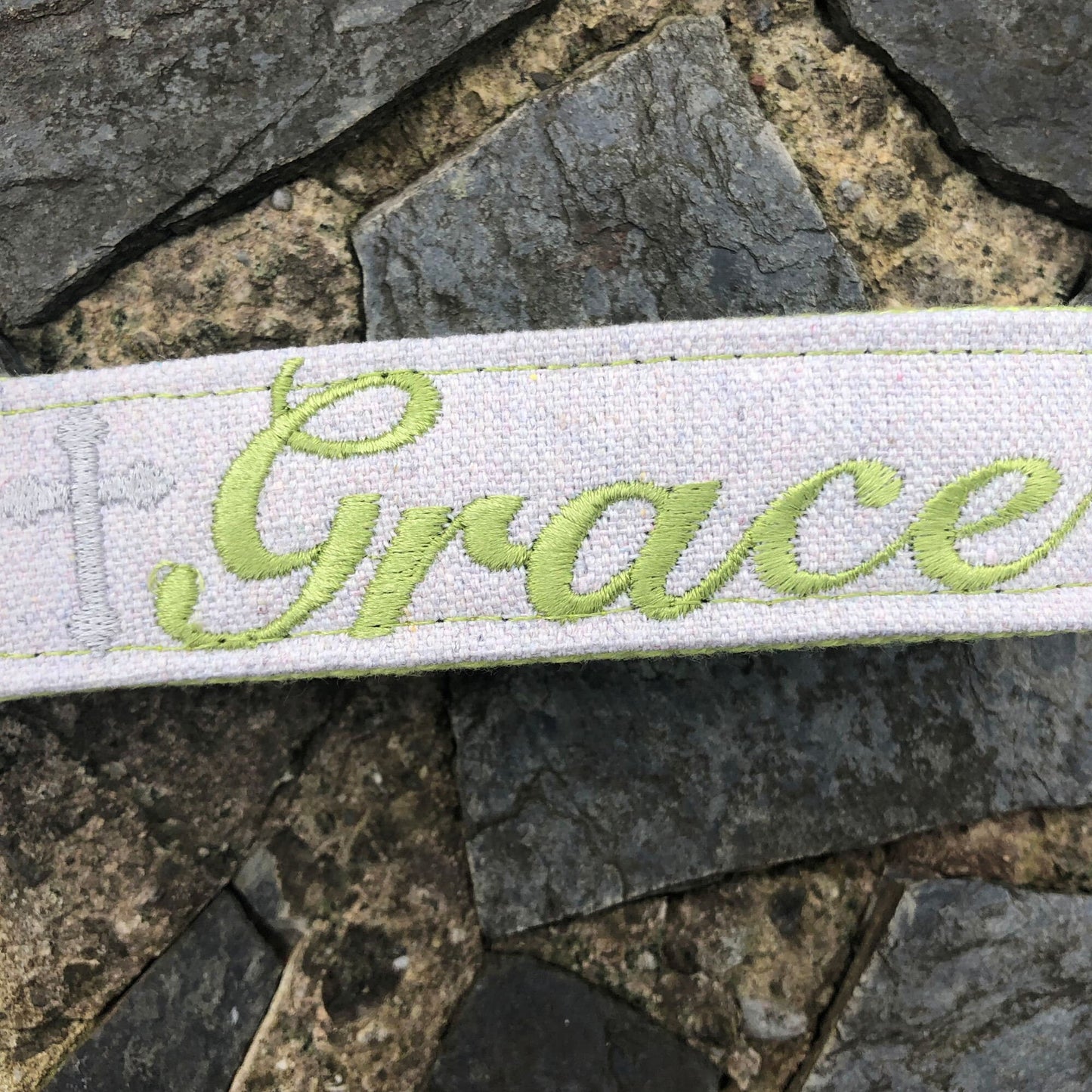 Grace Wristlet Keychain, Wrist Keychain for Her, Key fob Wristlet, Keychain Wristlet, Bracelet Keychain, Inspirational Keychain, Monogram